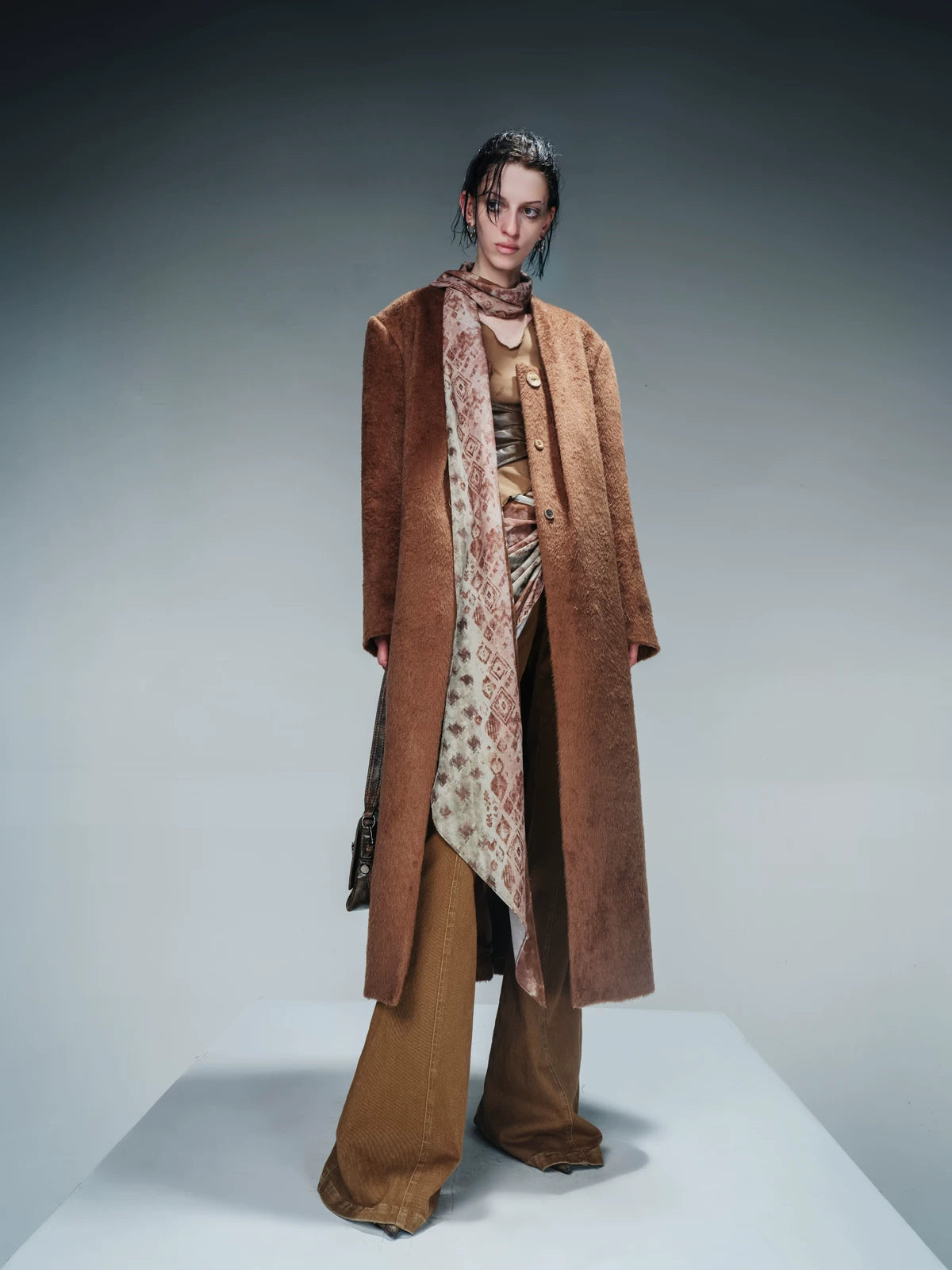 Women's Longline Midi Winter Coat for Fall Layering Travel Office Everyday Wear Seasonal Look Holiday Date Night