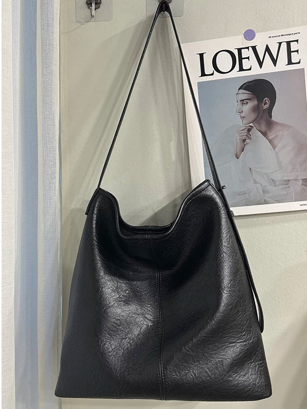 Women's Large-Capacity Fall Winter Tote Bag Shoulder Crossbody Purse Work and Travel Office
