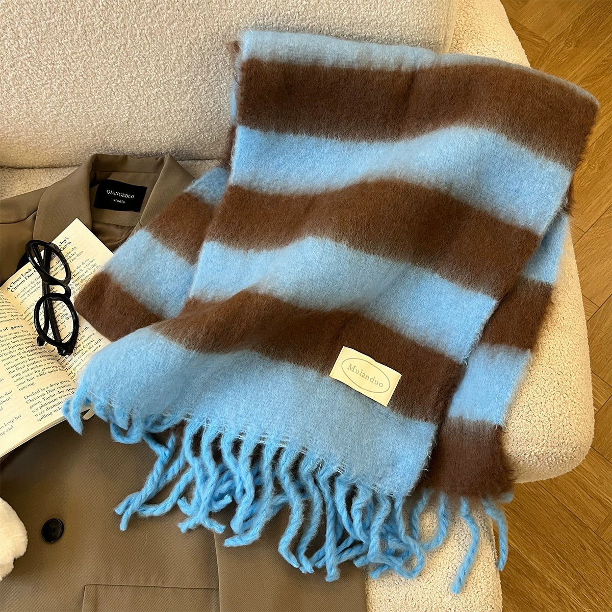 Blue/Brown Striped WJ141