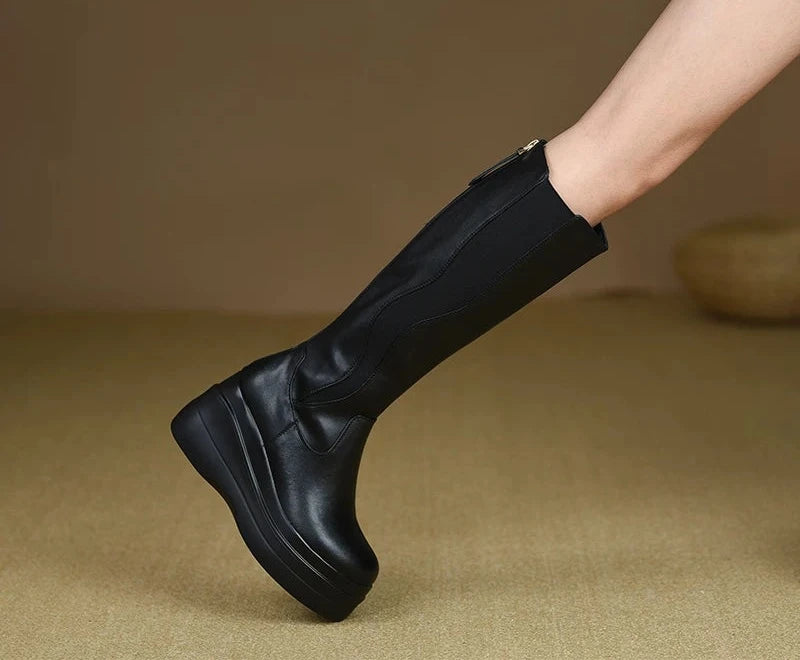 Black (fleece lining) / EU 34