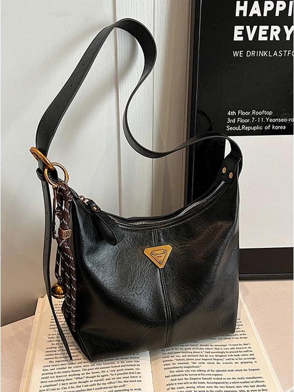 Women's Large-Capacity Fall Winter Retro Dumpling Bag Crossbody Purse for Travel and Sightseeing Everyday Casual Streetwear Date Night Office