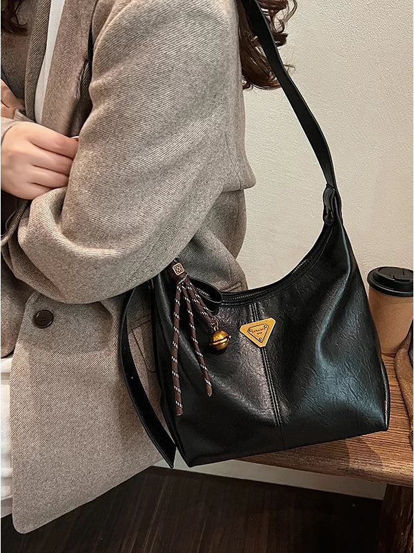 Women's Large-Capacity Fall Winter Retro Dumpling Bag Crossbody Purse for Travel and Sightseeing Everyday Casual Streetwear Date Night Office