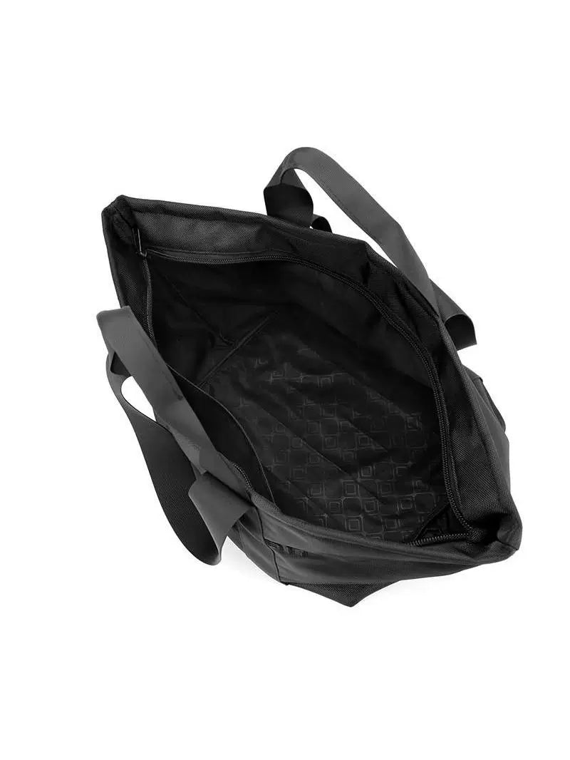 Large-Capacity Nylon Embroidered Market Tote Bag for Work and Travel Office School Everyday Date Night