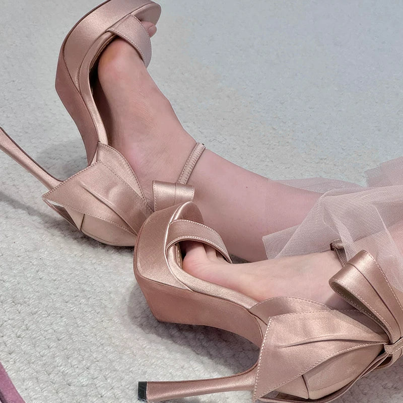 Champagne - sandals photo