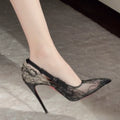 Black - 8 cm - high heels photo