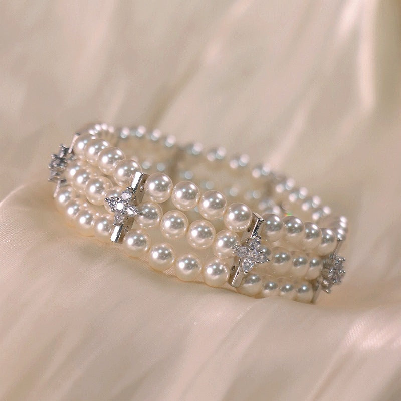 Pearl retro jewelry set by Yoshan