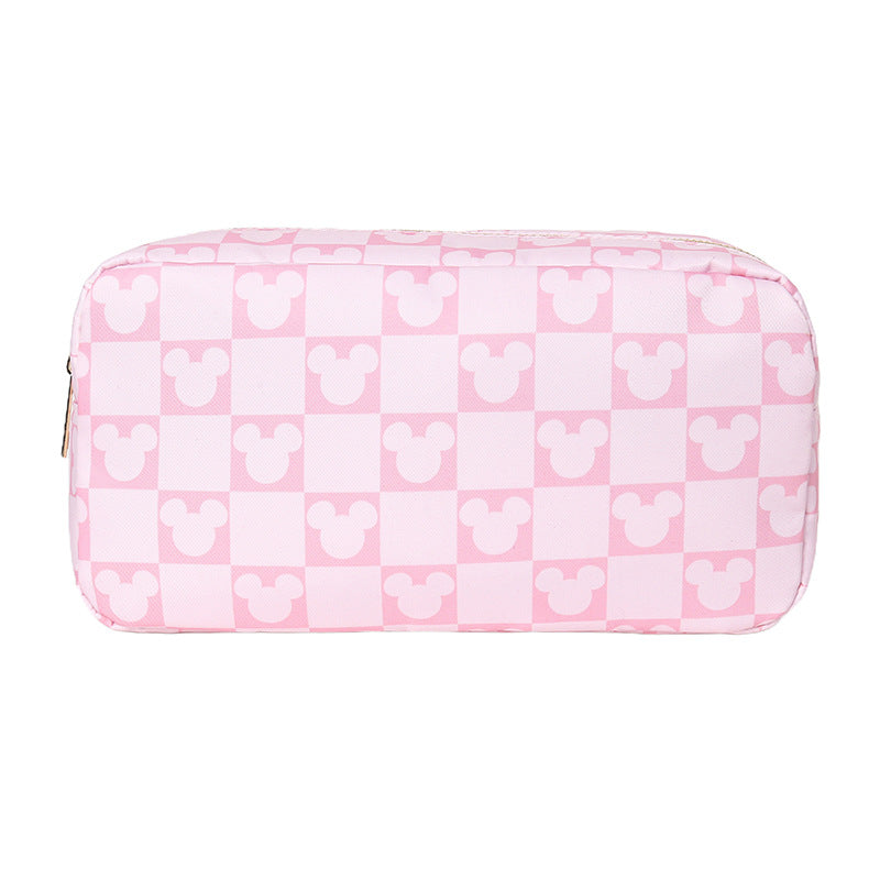 Pink Ivory cosmetic pouch / M:24*12.5*5cm