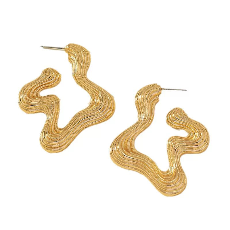 Statement drop earrings by Yoshan, detail view 7