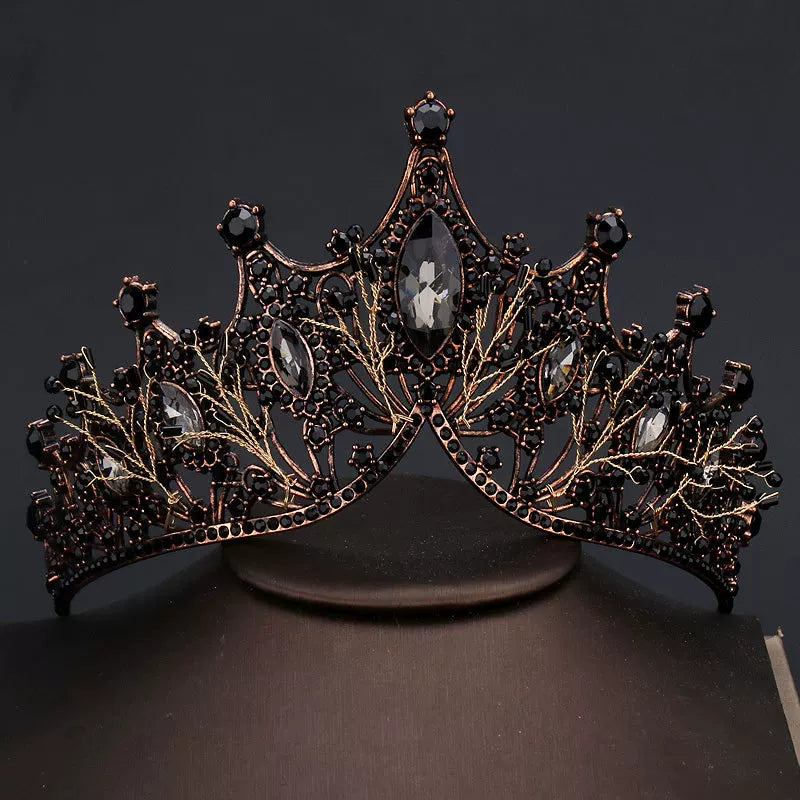 Black crystal jewelry by Yoshan