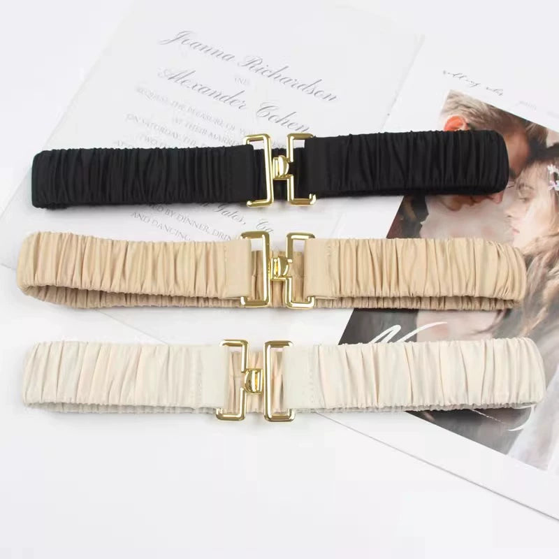 Women's Stretch Waist-Defining Slim-Waist-Cinching Retro Everyday Jeans Belt for Date Night Gift Party Office Vacation