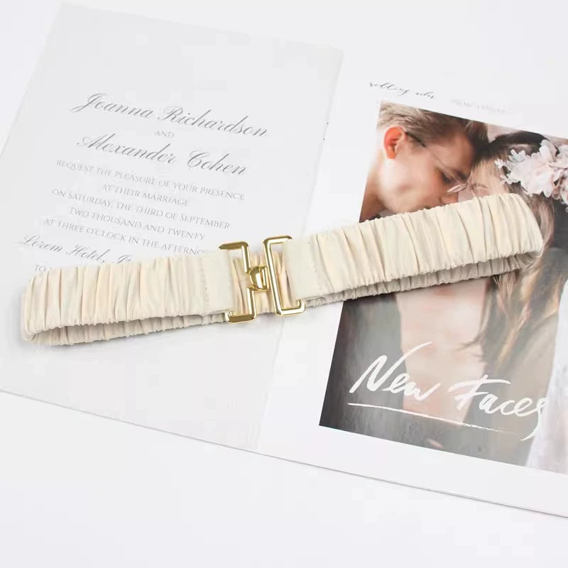 Women's Stretch Waist-Defining Slim-Waist-Cinching Retro Everyday Jeans Belt for Date Night Gift Party Office Vacation