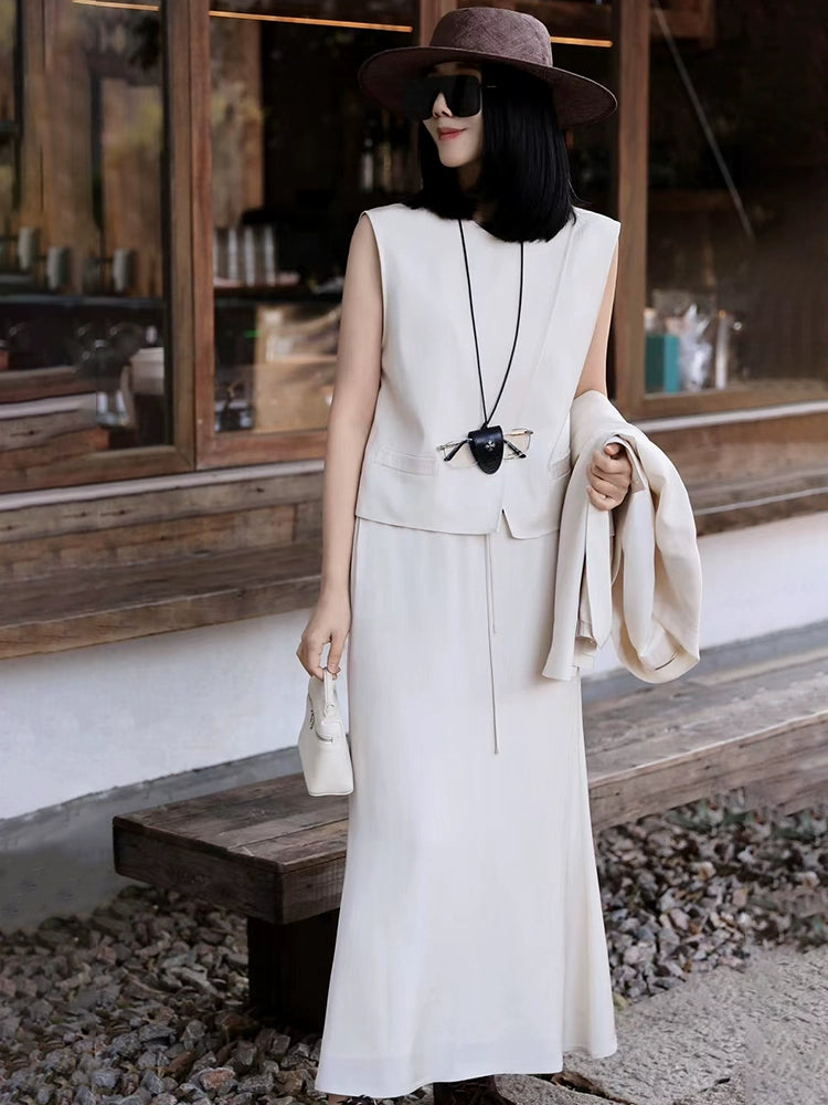 Women's Vest Blazer Office Workwear Jacket Business Casual Holiday Everyday Date Night Spring Fall