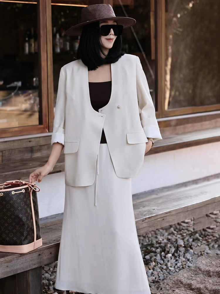 Women's Vest Blazer Office Workwear Jacket Business Casual Holiday Everyday Date Night Spring Fall