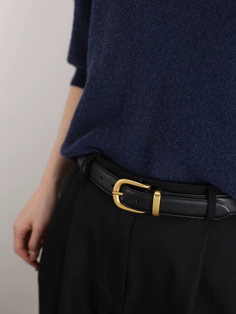 Women's Commute Office Leather Jeans Belt Workwear Waist for Date Night Gift Party Versatile Designer Everyday Vacation