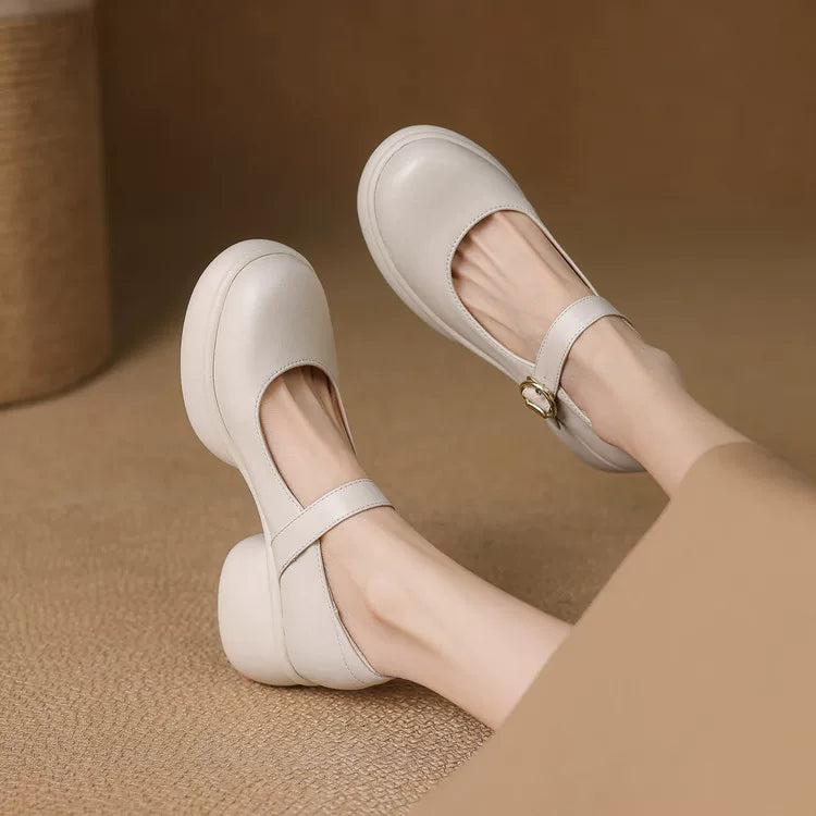 Women's Spring Summer Cloud-Cushion Chunky Sole Closed Toe Block Heel High Heel Sandals for Beach Vacation Everyday Wear Travel Office Date Night