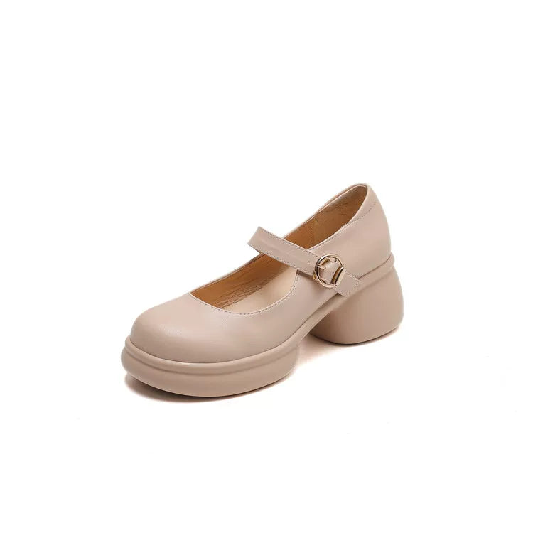 Women's Spring Summer Cloud-Cushion Chunky Sole Closed Toe Block Heel High Heel Sandals for Beach Vacation Everyday Wear Travel Office Date Night