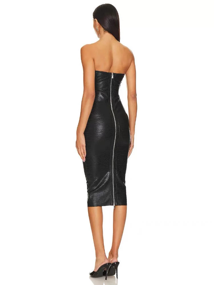 Women's Bodycon Evening Dress Formal Midi Dress Party Dress Formal Party Wedding Guest Dress
