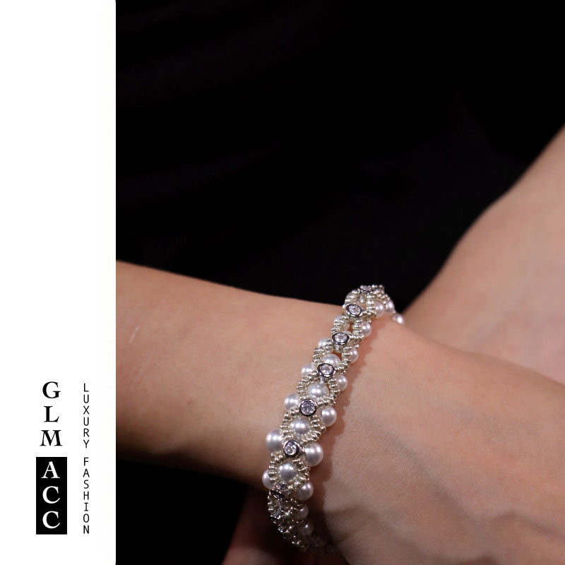 Pearl French-inspired jewelry set by Yoshan