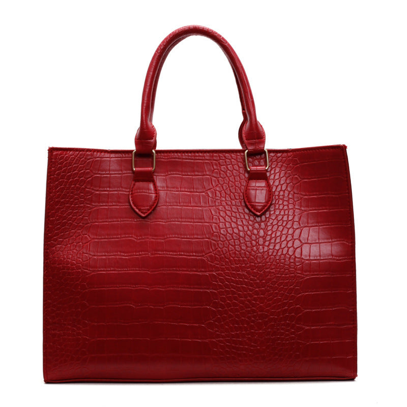 Women's Large-capacity Summer Casual Tote Bag Shoulder Crossbody Purse Versatile Work and Travel Office