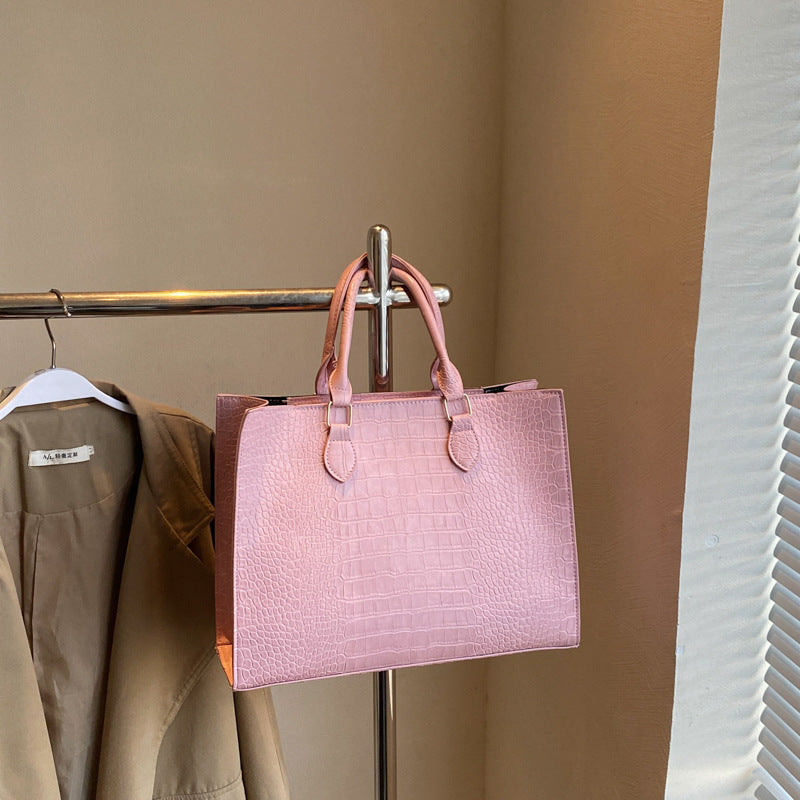 Women's Large-capacity Summer Casual Tote Bag Shoulder Crossbody Purse Versatile Work and Travel Office