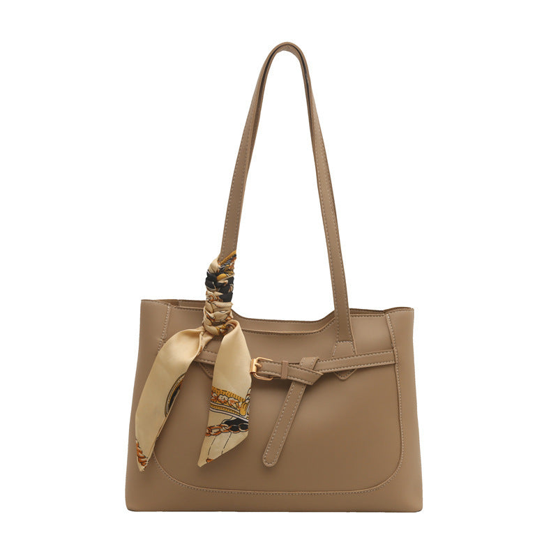 Women's Large-Capacity Minimalist Tote Bag Shoulder Crossbody Purse Work and Travel Office
