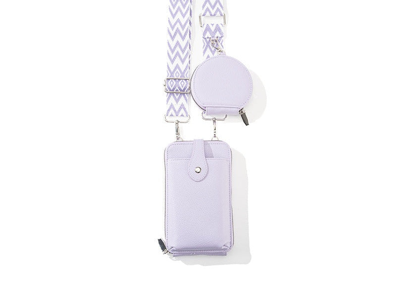 Large-Capacity Minimalist Coin Purse Small Zip Pouch Makeup Bag for Handbag Gift Travel