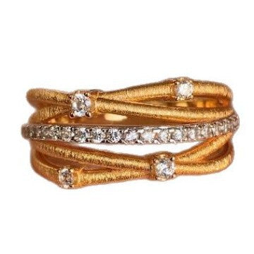 Crystal retro ring by Yoshan, detail view 5