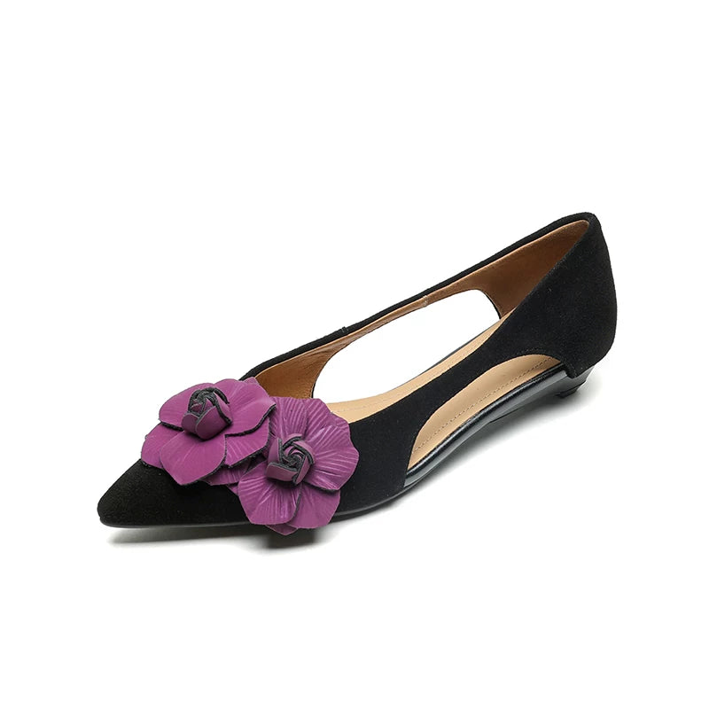 Breathable Mesh Pointed Toe French-inspired Pumps for Women