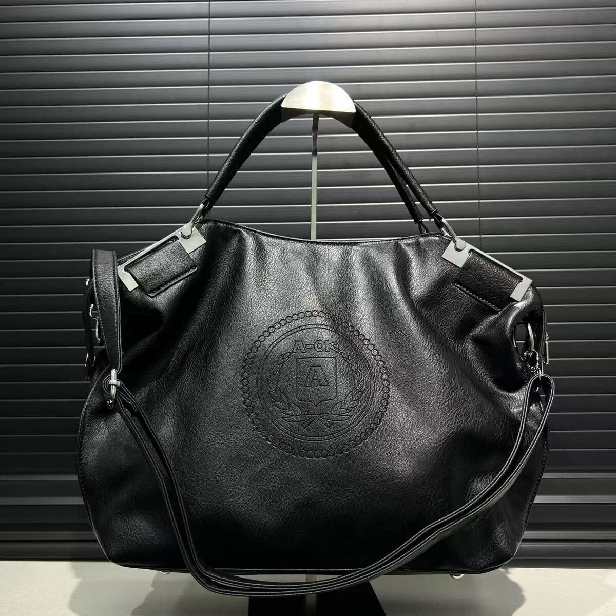 Women's Large-Capacity Retro Tote Bag Shoulder Crossbody Purse Work and Travel Office
