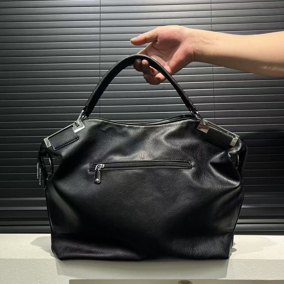 Women's Large-Capacity Retro Tote Bag Shoulder Crossbody Purse Work and Travel Office