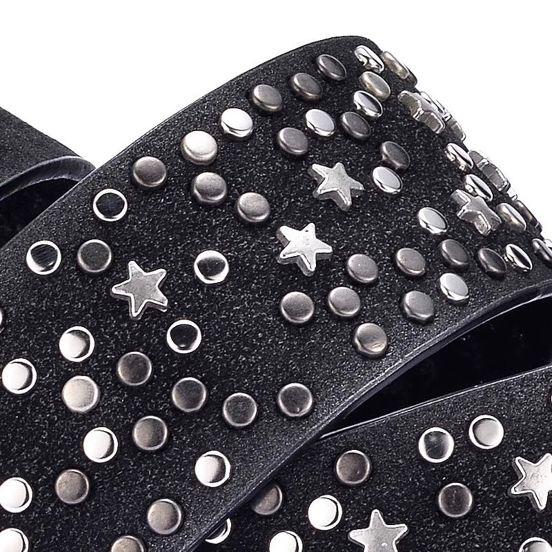 Women's Studded Jeans Belt Waist for Date Night Gift Party Everyday Wear Designer Office Vacation