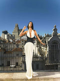 Women's Maxi Party Retro Evening Dress Formal Midi Dress for Black Tie Wedding Guest Cocktail Prom Date Night
