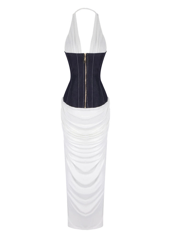 Women's Maxi Party Retro Evening Dress Formal Midi Dress for Black Tie Wedding Guest Cocktail Prom Date Night