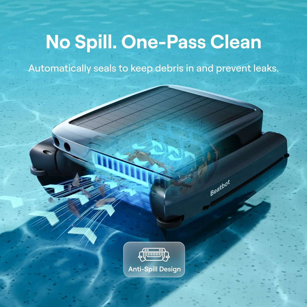 Beatbot iSkim Robotic Pool Skimmer for Inground and Above Ground Home Swimming Pools
