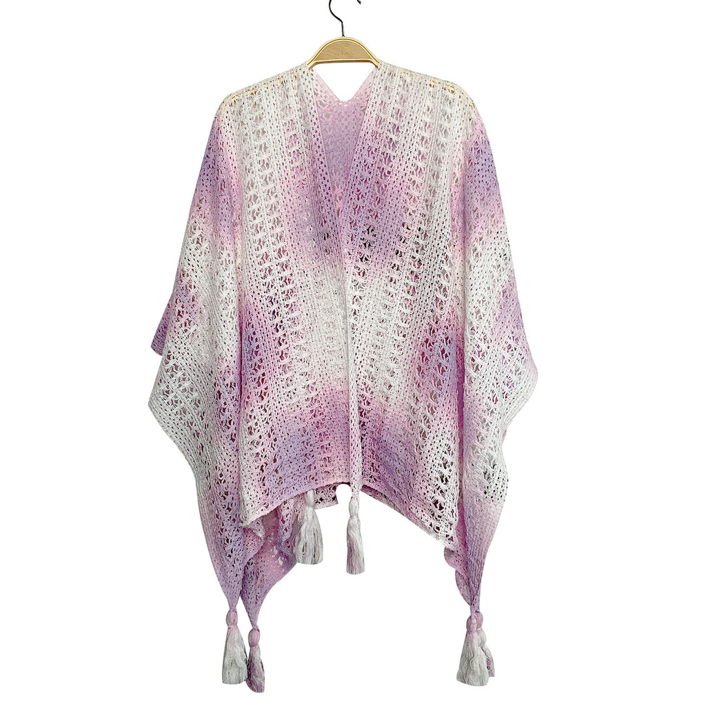 Women's Ethnic Spring Summer Cutout Knit Shawl Gift Office Travel Evening Scarf Fashion Wrap