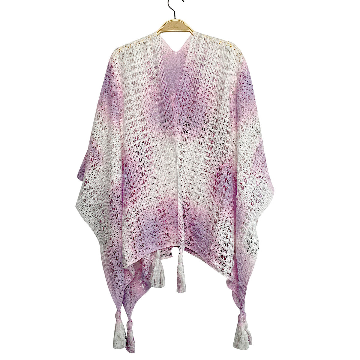 Women's Ethnic Spring Summer Cutout Knit Shawl Gift Office Travel Evening Scarf Fashion Wrap