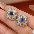 Stud earrings by Yoshan, detail view 7