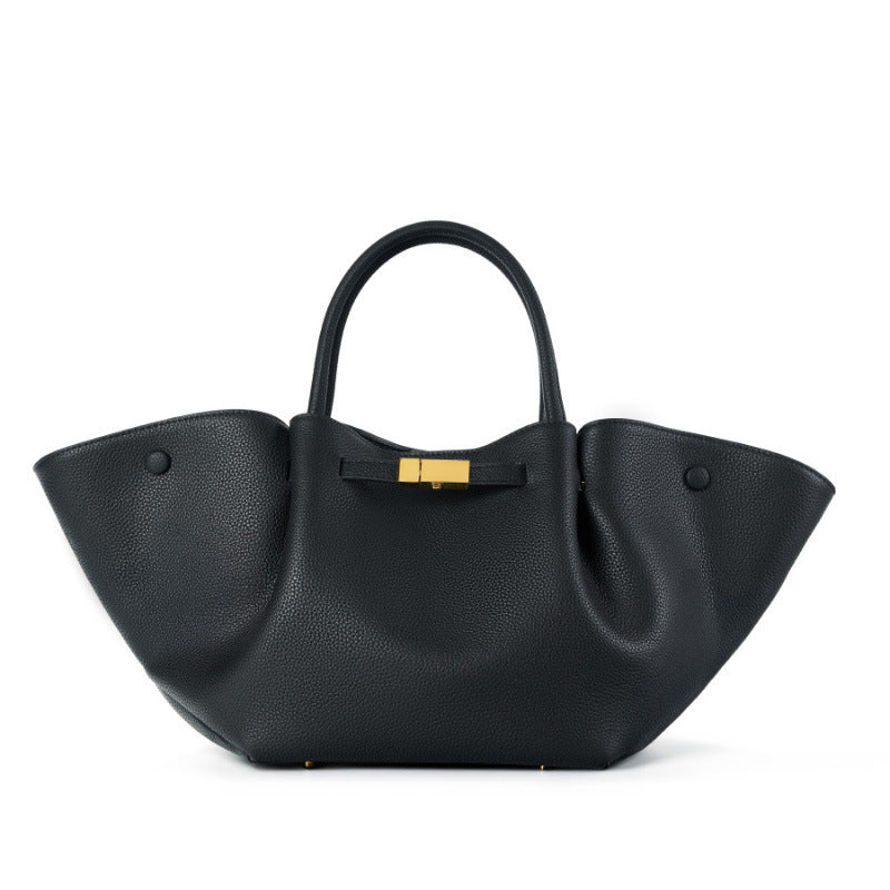 Women's Large-capacity Leather Dumpling Bag Crossbody Purse for Travel and Sightseeing Everyday Casual Streetwear Premium Versatile Date Night Office