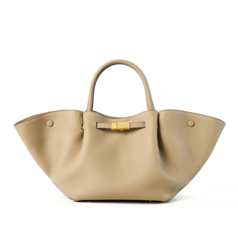 Women's Large-capacity Leather Dumpling Bag Crossbody Purse for Travel and Sightseeing Everyday Casual Streetwear Premium Versatile Date Night Office
