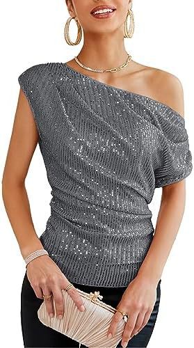 Women's Glitter Evening Dress Formal Midi Dress for Black Tie Wedding Guest Cocktail Party Prom Date Night