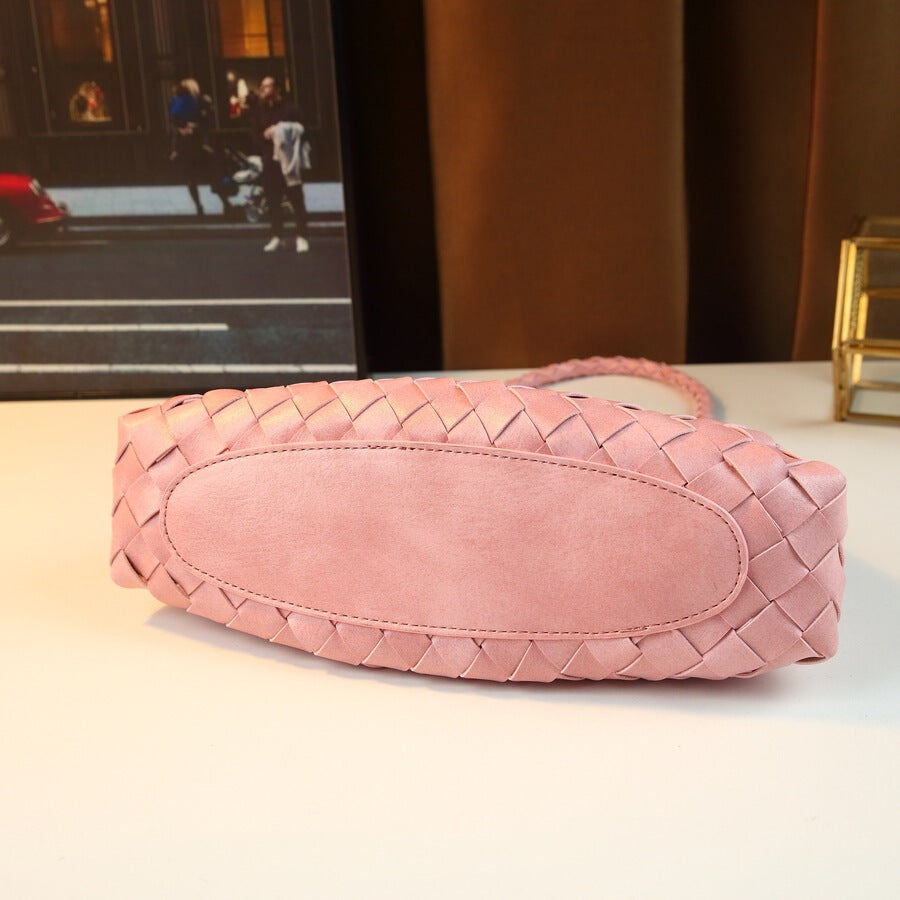 Women's Woven Handcrafted Retro Casual Underarm Bag Crossbody for Travel and Sightseeing Everyday Streetwear Premium Versatile Date Night Office