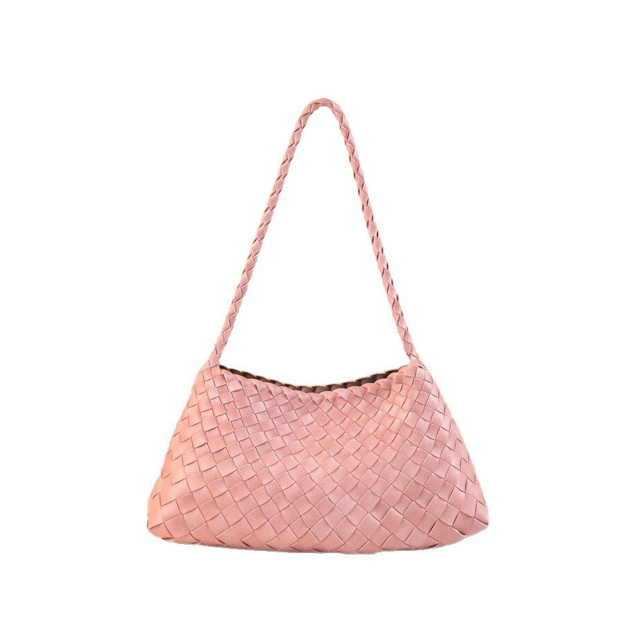 Women's Woven Handcrafted Retro Casual Underarm Bag Crossbody for Travel and Sightseeing Everyday Streetwear Premium Versatile Date Night Office