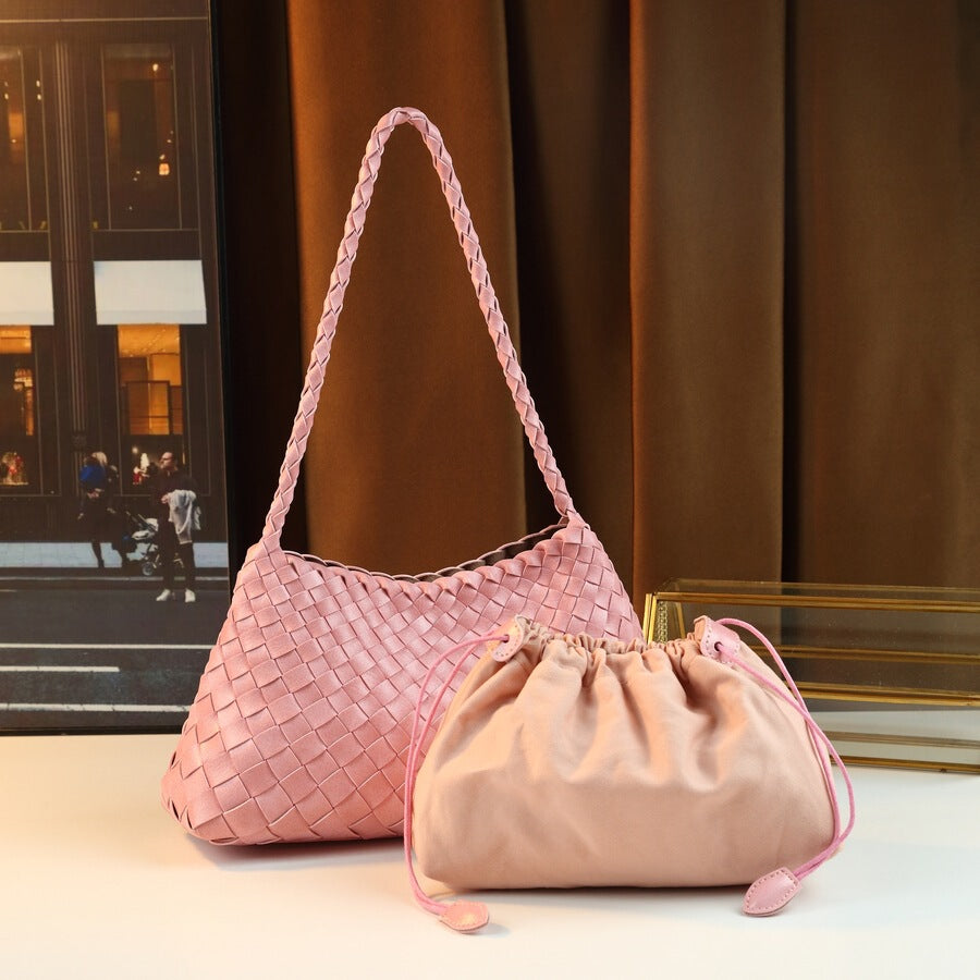 Women's Woven Handcrafted Retro Casual Underarm Bag Crossbody for Travel and Sightseeing Everyday Streetwear Premium Versatile Date Night Office