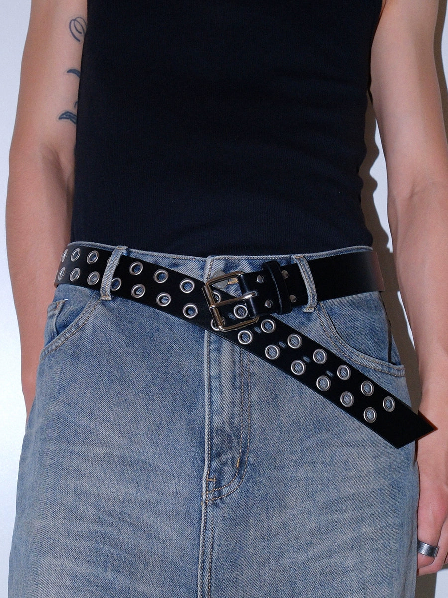 Women's No-hole Belt Dress Everyday Jeans for Date Night Gift Party Designer Versatile Office Vacation