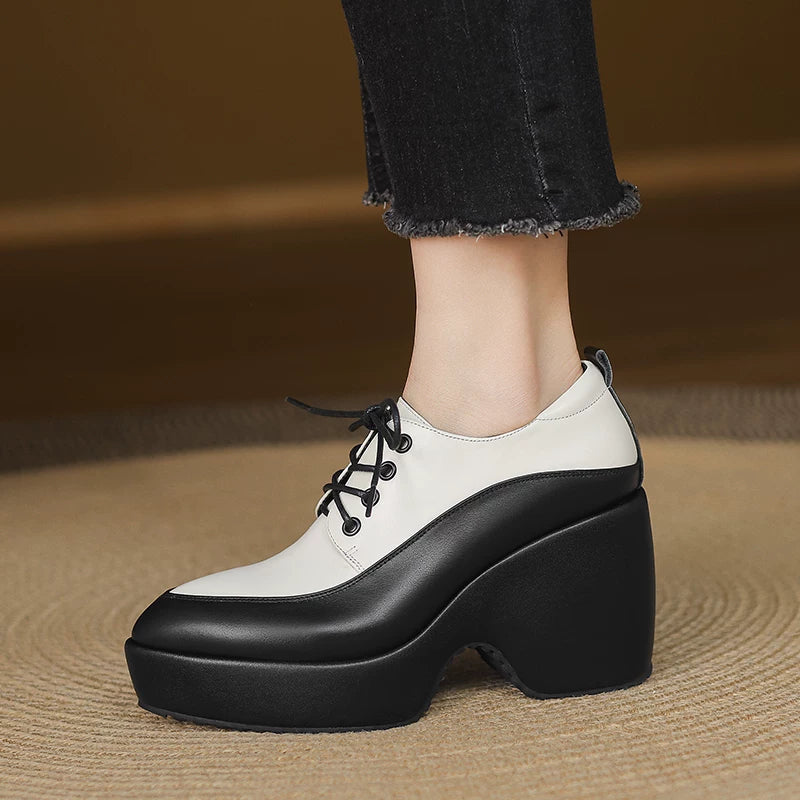 Chunky Sole Pumps for Women