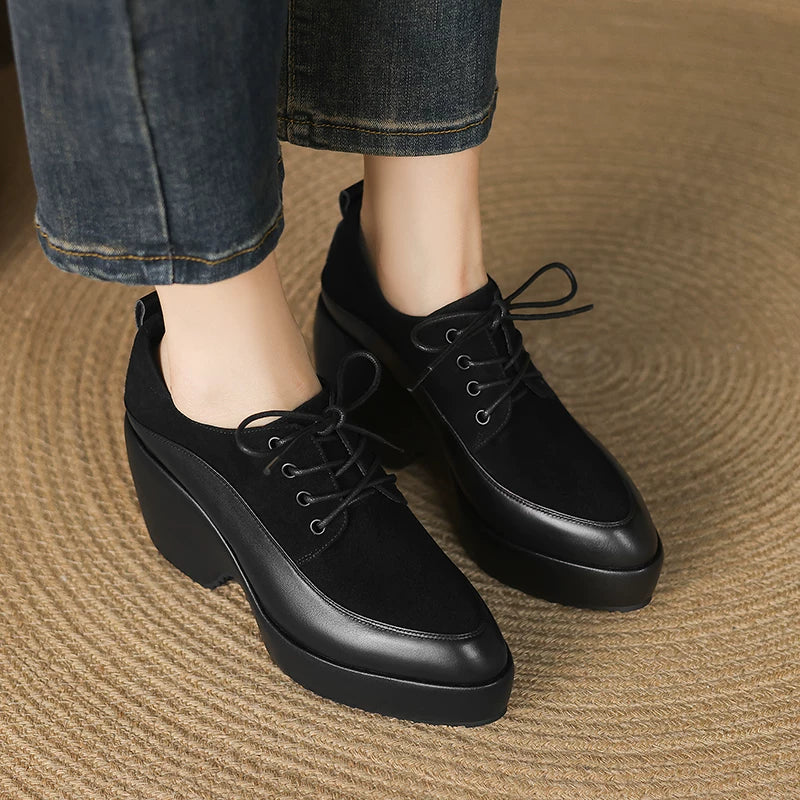Chunky Sole Pumps for Women