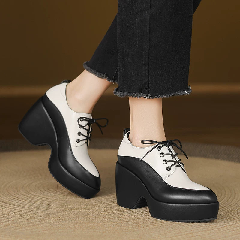 Chunky Sole Pumps for Women