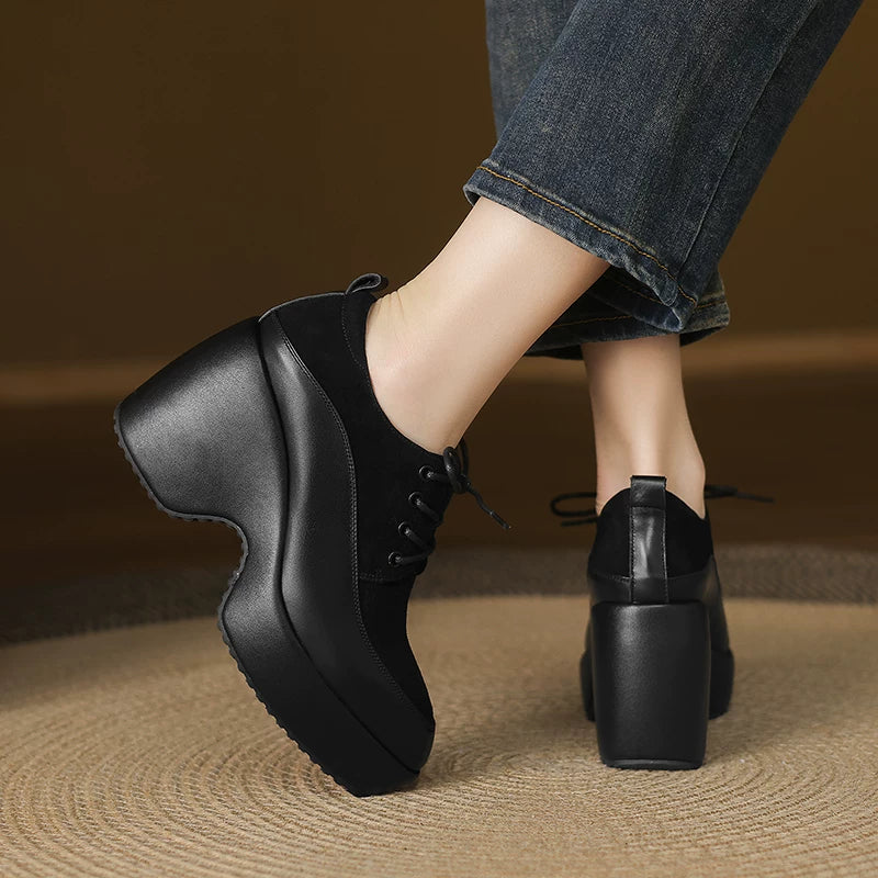 Chunky Sole Pumps for Women