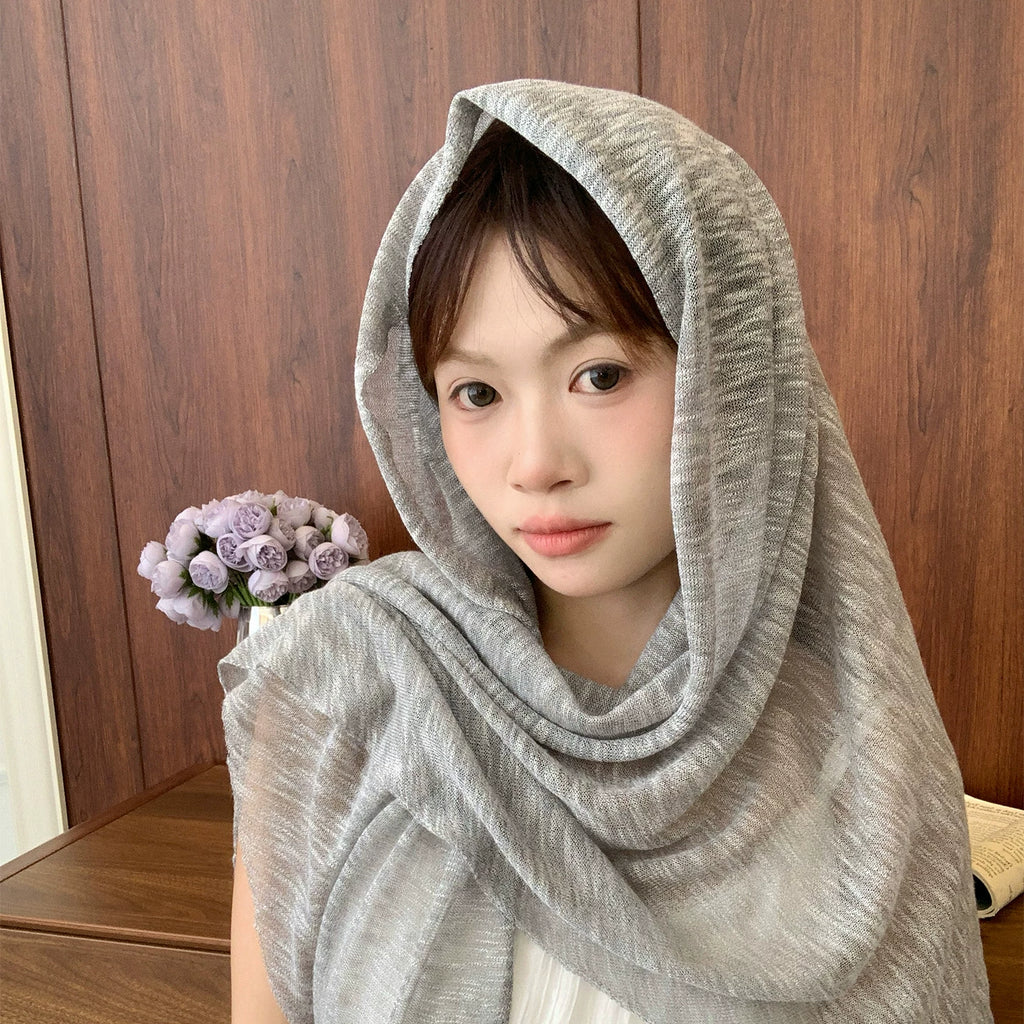 Women's Vintage Knit Shawl for Office and Travel Evening Gift Everyday Wear Seasonal Look Holiday Gift