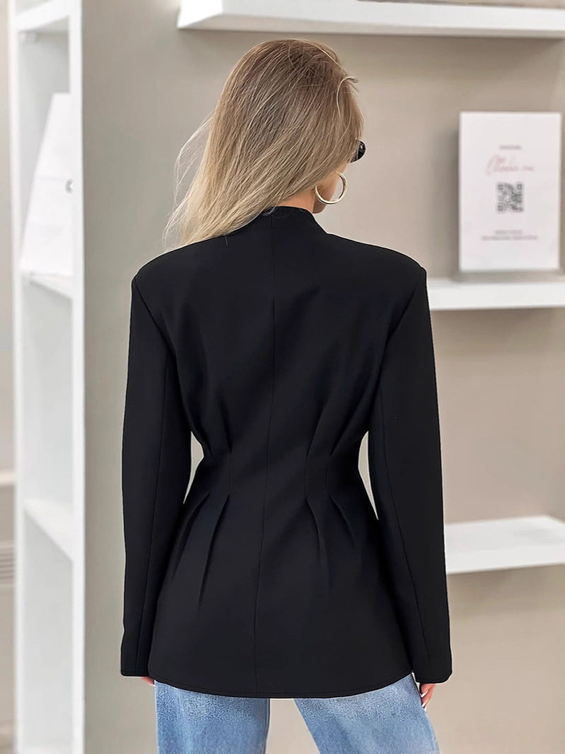 Women's Designer Elegant Workwear Blazer Workwear Jacket
